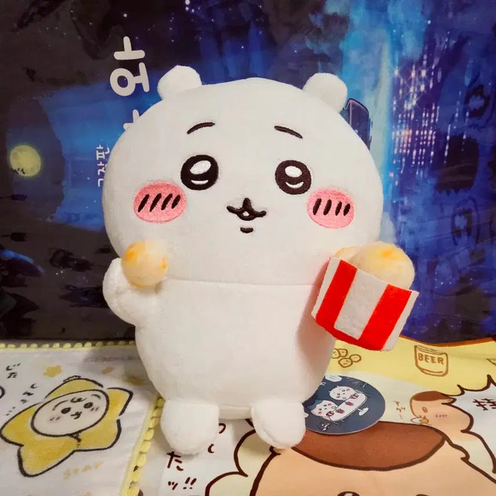 [BUNJANG] Chiikawa Popcorn Plush / 팝콘 치이 팝콘치이카와 치이카와누이 치이카와팝콘