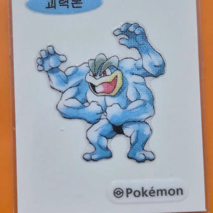 [BUNJANG] Machamp Artwork Pokémon Bread Sticker / 포켓몬띠부씰 아트워크_괴력몬
