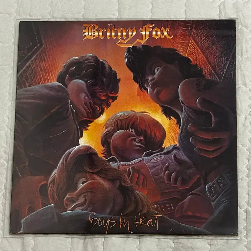 [BUNJANG] Britny Fox Boys In Heat LP (1989) / Britny Fox lp (메탈 lp)