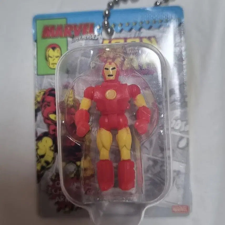 [BUNJANG] Marvel Blister Gacha Iron Man Keychain / 마블 블리스터 가챠 키링 아이언맨