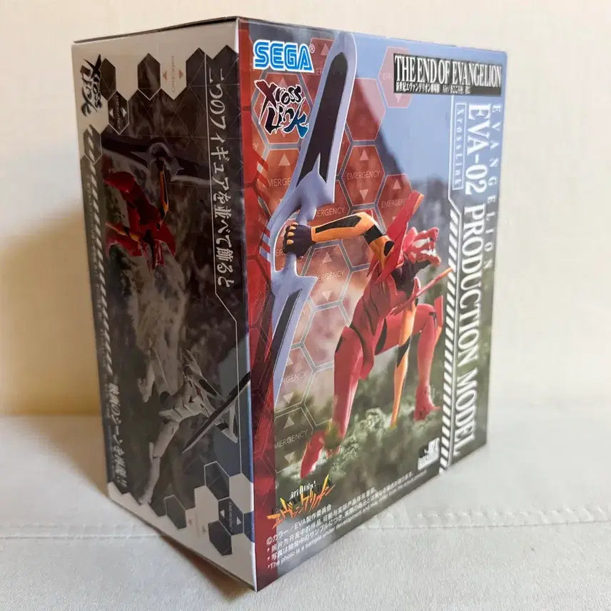 [BUNJANG] Evangelion Unit-02 Sega Production Model Figure (Sealed) / 미개봉)에반게리온 EVA-02 프로덕션 모델 2호기 피규어