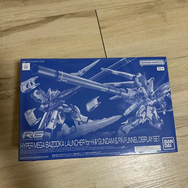 [BUNJANG] Bandai RG Hyper Mega Bazooka Launcher &amp; Funnel Display Set / 판매) RG 하이퍼 메가 바주카 런처 &amp; 핀판넬 디스플레이 세트