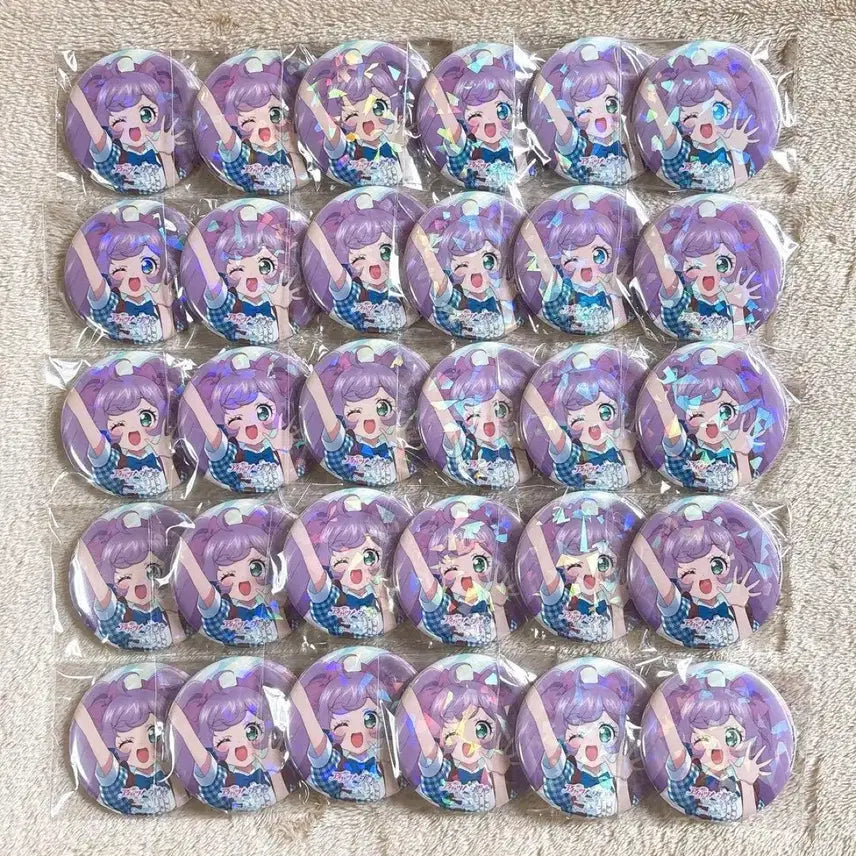 [BUNJANG] Pripara Lala Can Badge Bundle Set (30 pcs) / 프리파라 라라 캔뱃지 30개 일괄