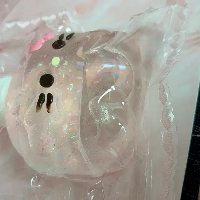 [BUNJANG] Hello Kitty Water Bottle (Heart Custom) / 새상품 택이네말랑이 키티물병