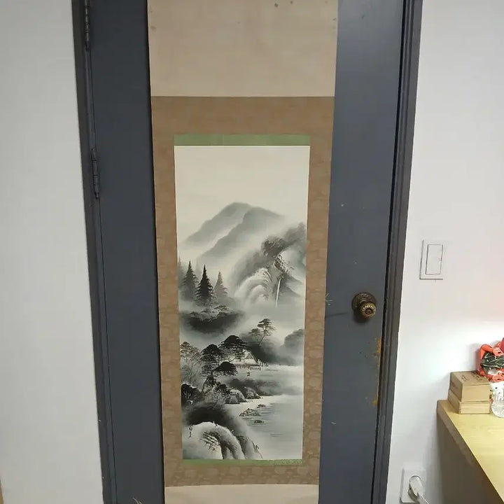 [BUNJANG] Japanese Landscape Scroll Painting / 일본 동양화 산수화 족자