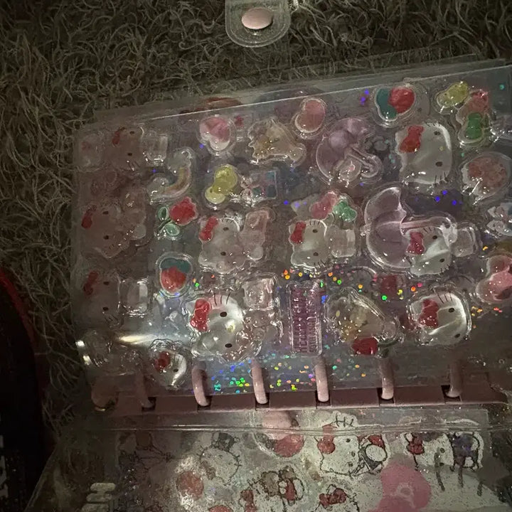 [BUNJANG] Hello Kitty Sticker Book &amp; Binder Set / 헬로키티 스티커북 바운더 세트