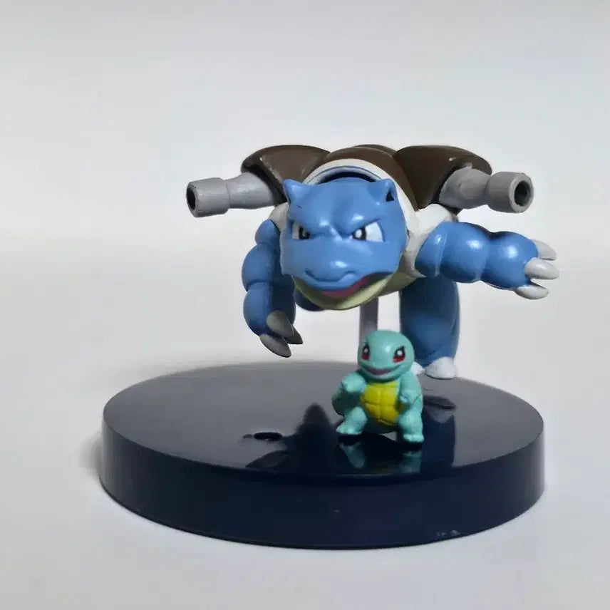 [BUNJANG] Pokemon 3D Figure Set - Squirtle, Blastoise, Mega Blastoise / 최종가격)포켓몬스터 입체도감 피규어 꼬부기,거북왕,메가 거북왕(다른거랑 구매시 추가할인