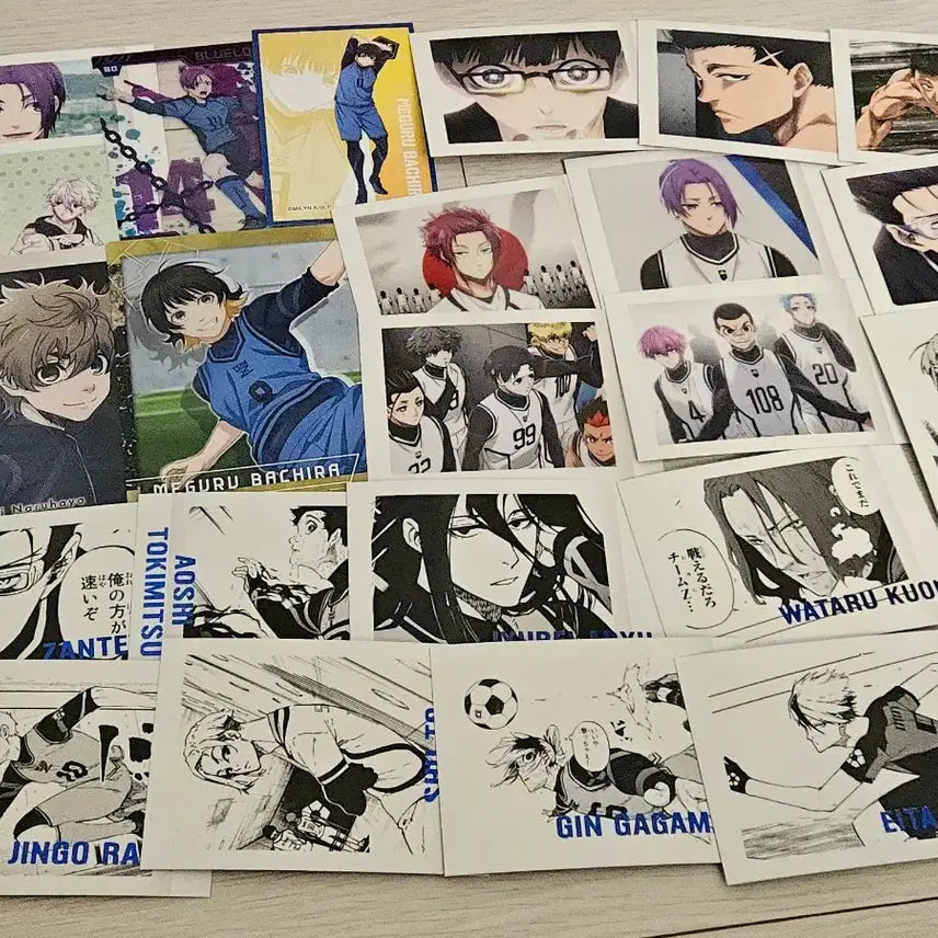 [BUNJANG] Blue Lock Trading Cards Bundle Set / 블루록 파샤,지류 일괄