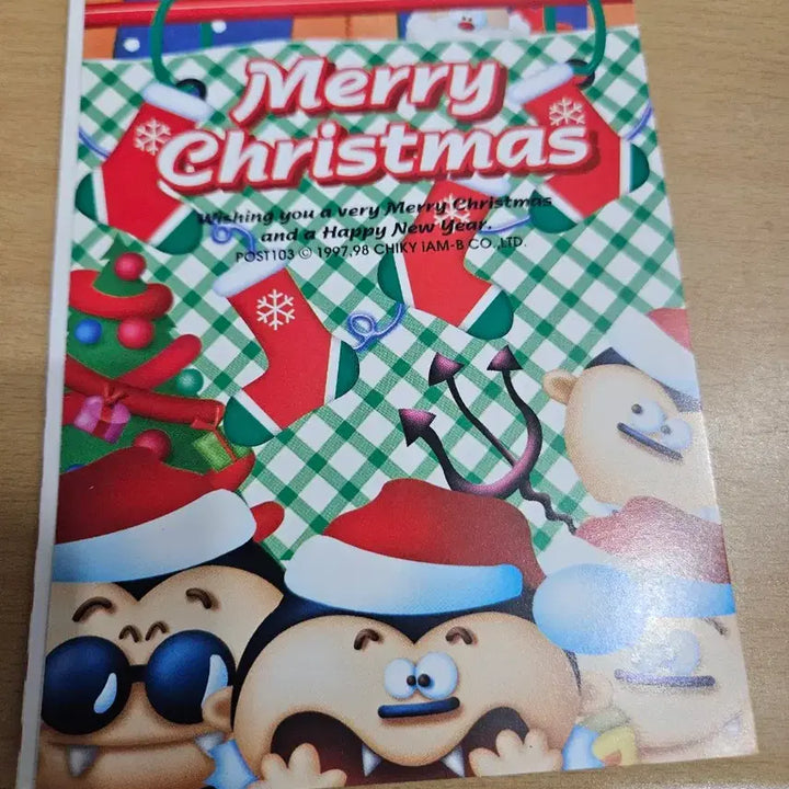 [BUNJANG] POST103 Christmas Postcard Set (15 Pieces) / POST103 크리스마스 엽서 세트 1봉지에 15개 