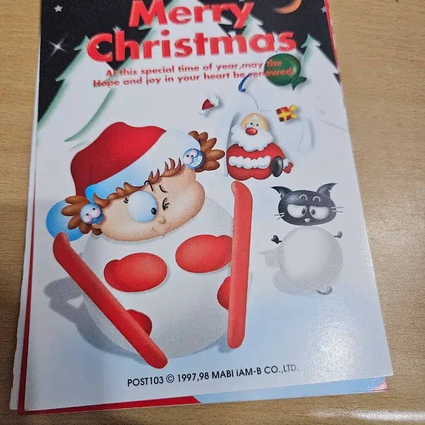 [BUNJANG] POST103 Christmas Postcard Set (15 Pieces) / POST103 크리스마스 엽서 세트 1봉지에 15개 