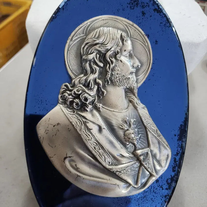 [BUNJANG] Antique Jesus Figurine / 유럽에서온 옛날 예수 높이25cm30000원