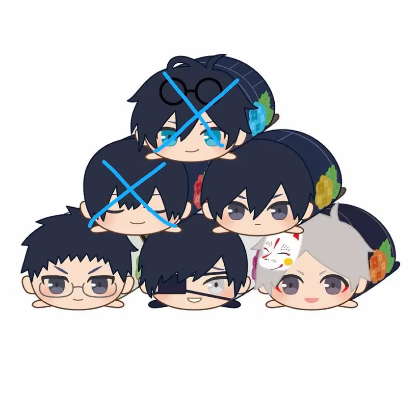[BUNJANG] Koshoten-ka no Hashihime Gororin Plush Set / 고서점가의 하시히메 고로린 누이 4개 일괄 양도