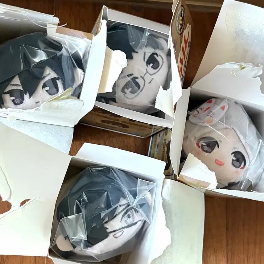 [BUNJANG] Koshoten-ka no Hashihime Gororin Plush Set / 고서점가의 하시히메 고로린 누이 4개 일괄 양도