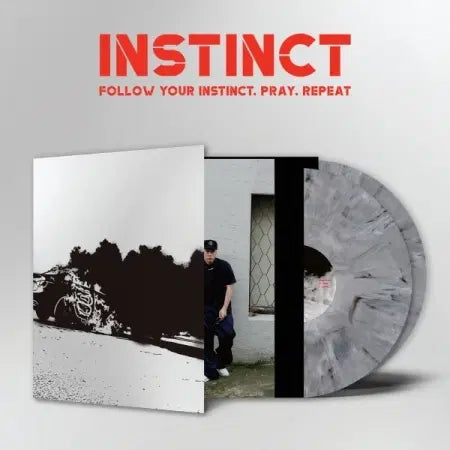 [BUNJANG] Nafla instinct Limited Edition Gray Marble 2LP (Sealed) / (미개봉 LP) 나플라 (nafla) - instinct [한정반 그레이마블 2LP]