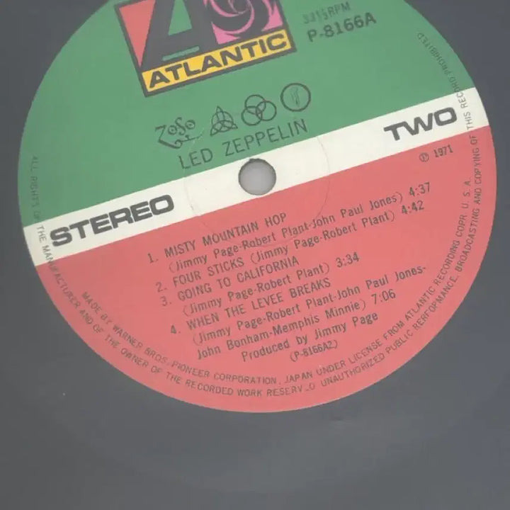 [BUNJANG] Led Zeppelin IV LP / 레드제플린 4집 lp팝니다