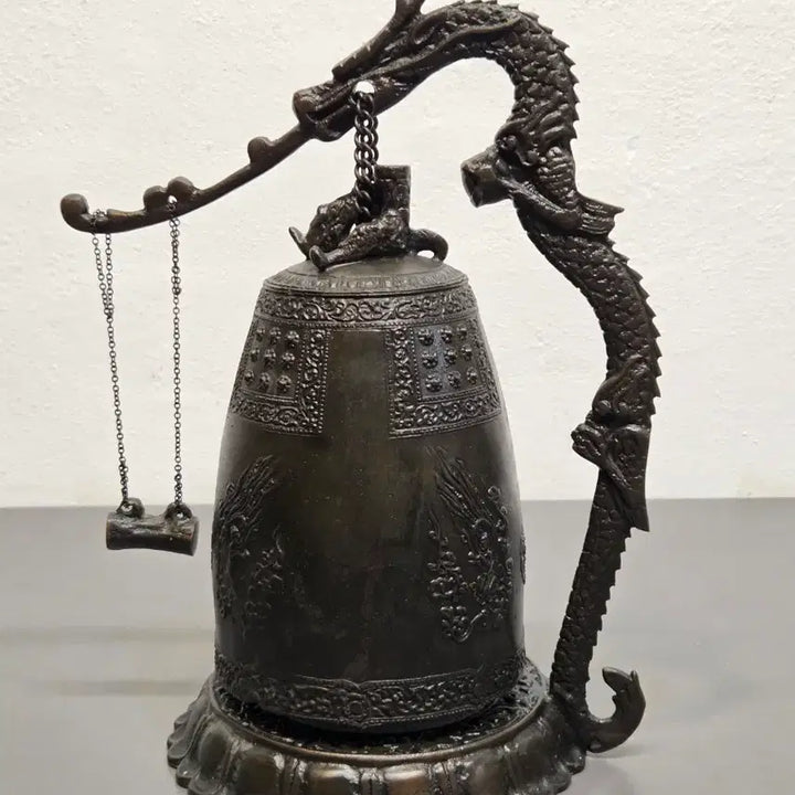 [BUNJANG] Medium Bronze "Emille" Bell / 중형 무쇠 에밀레종