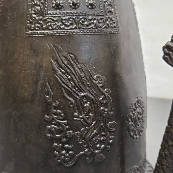 [BUNJANG] Medium Bronze "Emille" Bell / 중형 무쇠 에밀레종