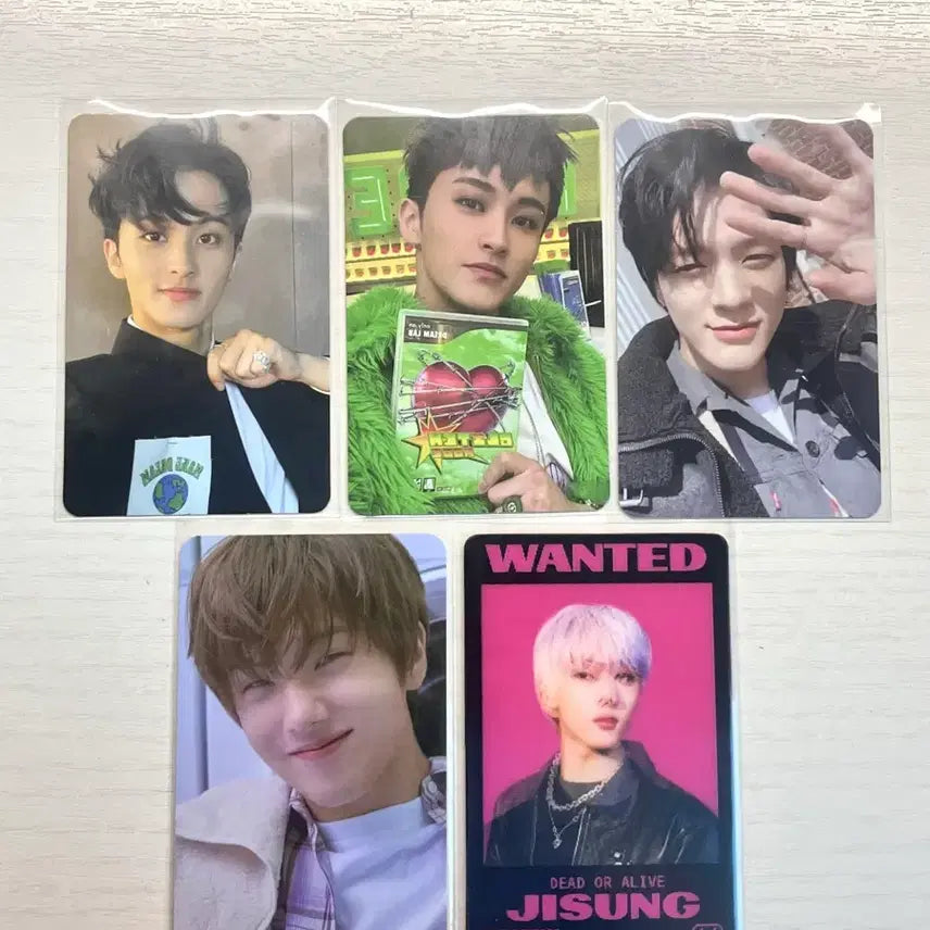 [BUNJANG] NCT DREAM Mark Jeno Jisung Bundle Set Photocards / 엔시티 드림 포카 일괄 양도 마크 제노 지성