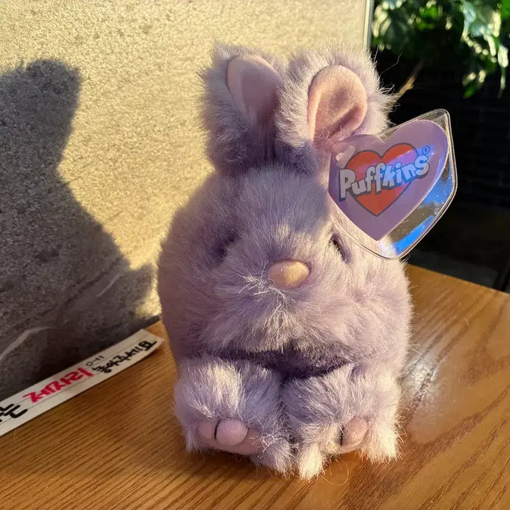 [BUNJANG] Puffkins Lavender Rabbit Plush / Puffkins 연보라색 토끼