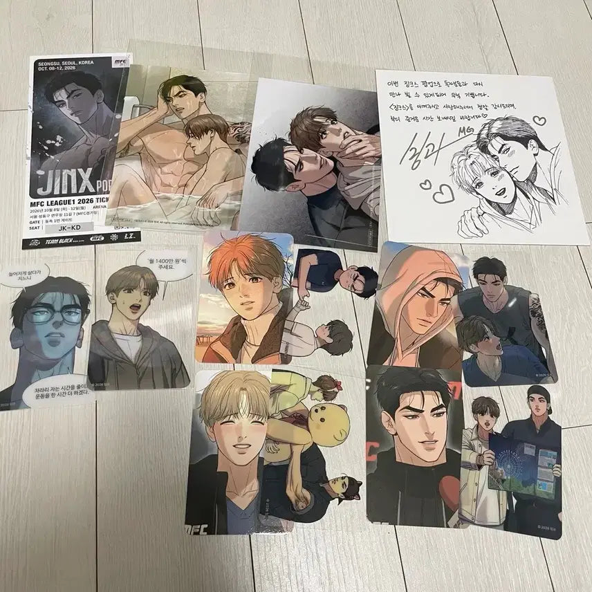 [BUNJANG] Jinx Pop-up Store Bundle Set / 징크스 팝업 입장 구매 특전 일괄 양도 합니다