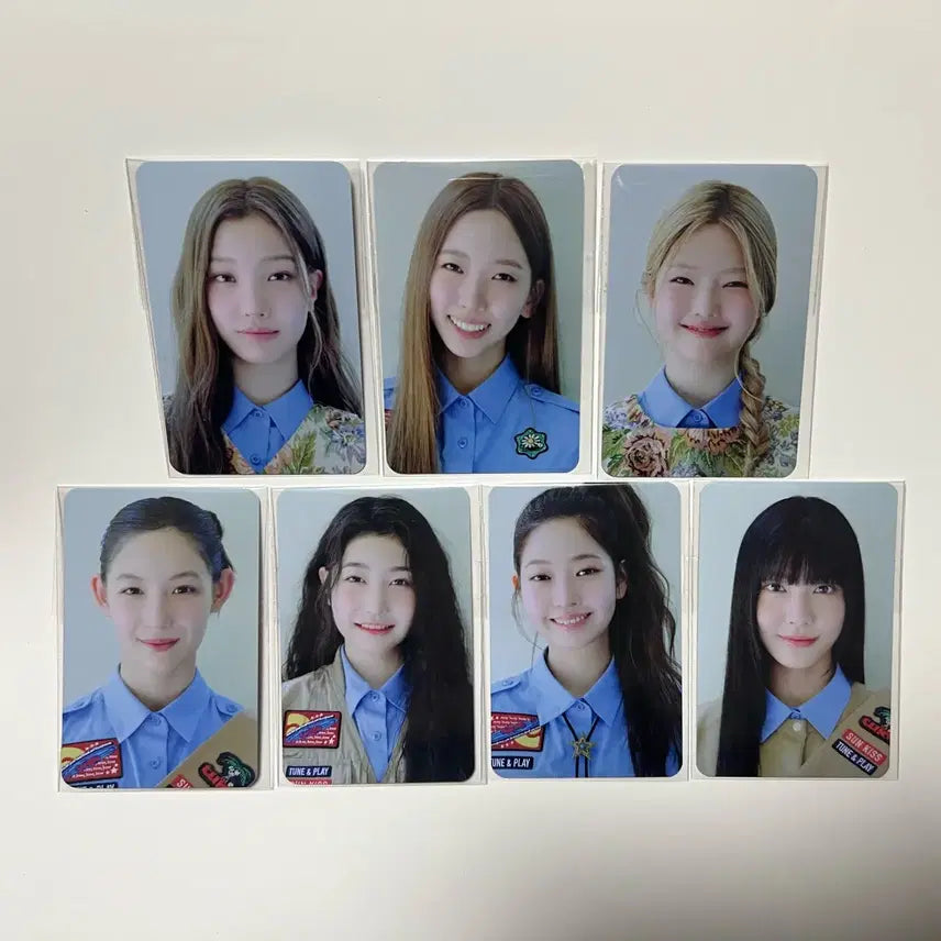 [BUNJANG] TUIDE Tune&amp;Play Photocard Set (7 Types) / 튜이드 TUIDE tune&amp;play 포토카드 7종