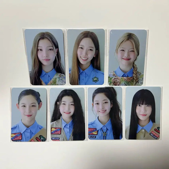 [BUNJANG] TUIDE Tune&amp;Play Photocard Set (7 Types) / 튜이드 TUIDE tune&amp;play 포토카드 7종