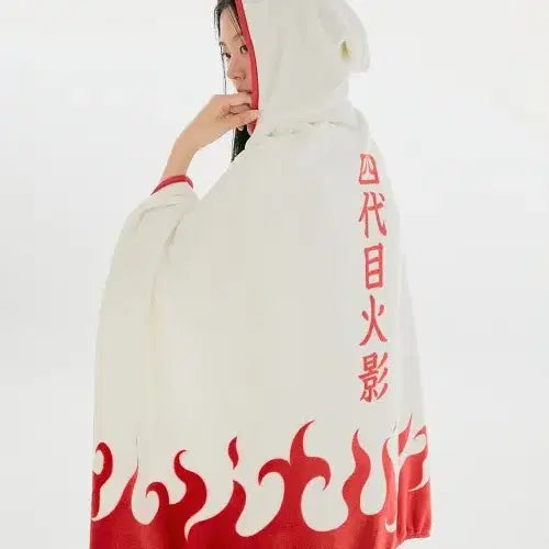 [BUNJANG] SPAO Naruto Hokage Cloak Blanket / 스파오 나루토 호카게 망토 담요