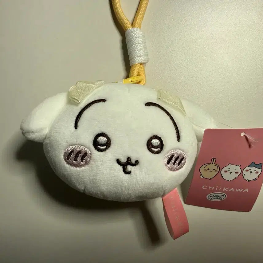 [BUNJANG] Chiikawa Usagi Ribbon Face Plush / 치이카와 미니소 우사기 리본 페이스 인형