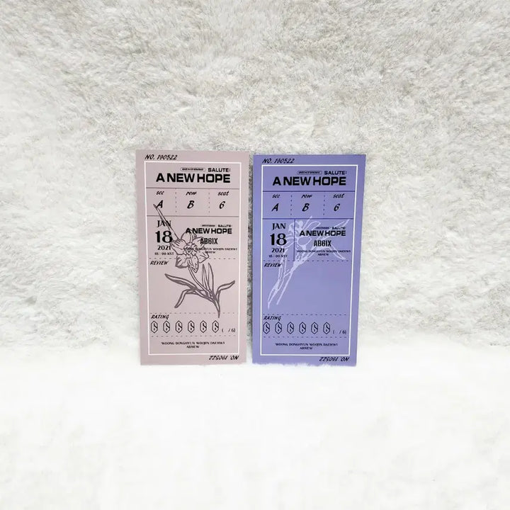 [BUNJANG] AB6IX Original Ticket Bundle Set / [일괄]AB6IX 에이비식스 워너원 전웅 김동현 박우진 이대휘 오리지널 티켓 오티