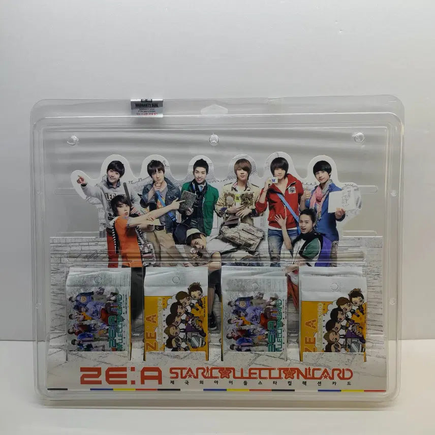 [BUNJANG] ZE:A 2011 Star Collection Card Vol.1 Sealed / [미개봉] 제국의아이들(ZE:A) 2011 스타컬렉션 카드 Vol.1