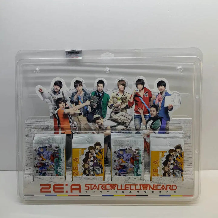 [BUNJANG] ZE:A 2011 Star Collection Card Vol.1 Sealed / [미개봉] 제국의아이들(ZE:A) 2011 스타컬렉션 카드 Vol.1