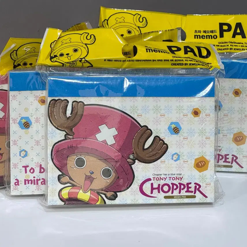 [BUNJANG] One Piece Chopper Memo Pad / 원피스 쵸파 메모지