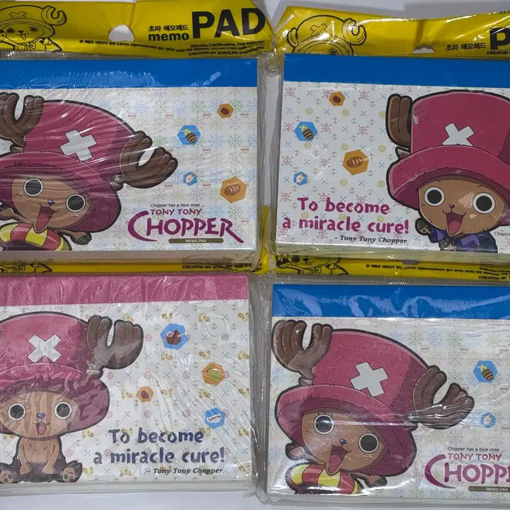 [BUNJANG] One Piece Chopper Memo Pad / 원피스 쵸파 메모지