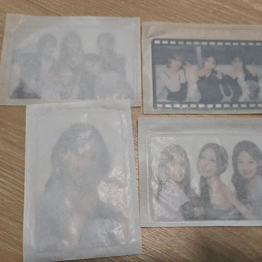 [BUNJANG] RE:SINE 4 Types Photocard Bundle Set (Sealed) / CU 리센느 원이 단체 포토카드 4종 일괄 (미개봉)