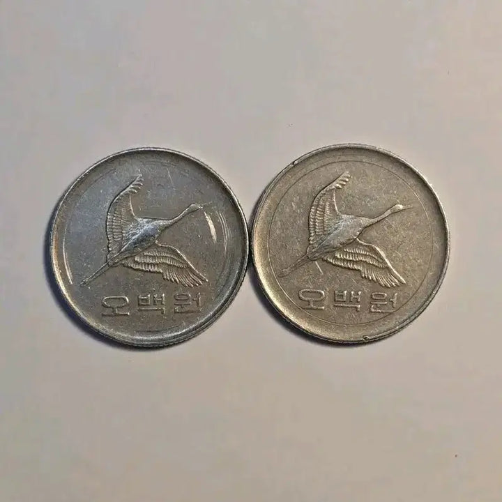 [BUNJANG] 1982 Error Coin Bundle Set - 500 Won / 원형무늬 에러주화 ? 최초발행 특년도 1982년 500원 동전 일괄판매