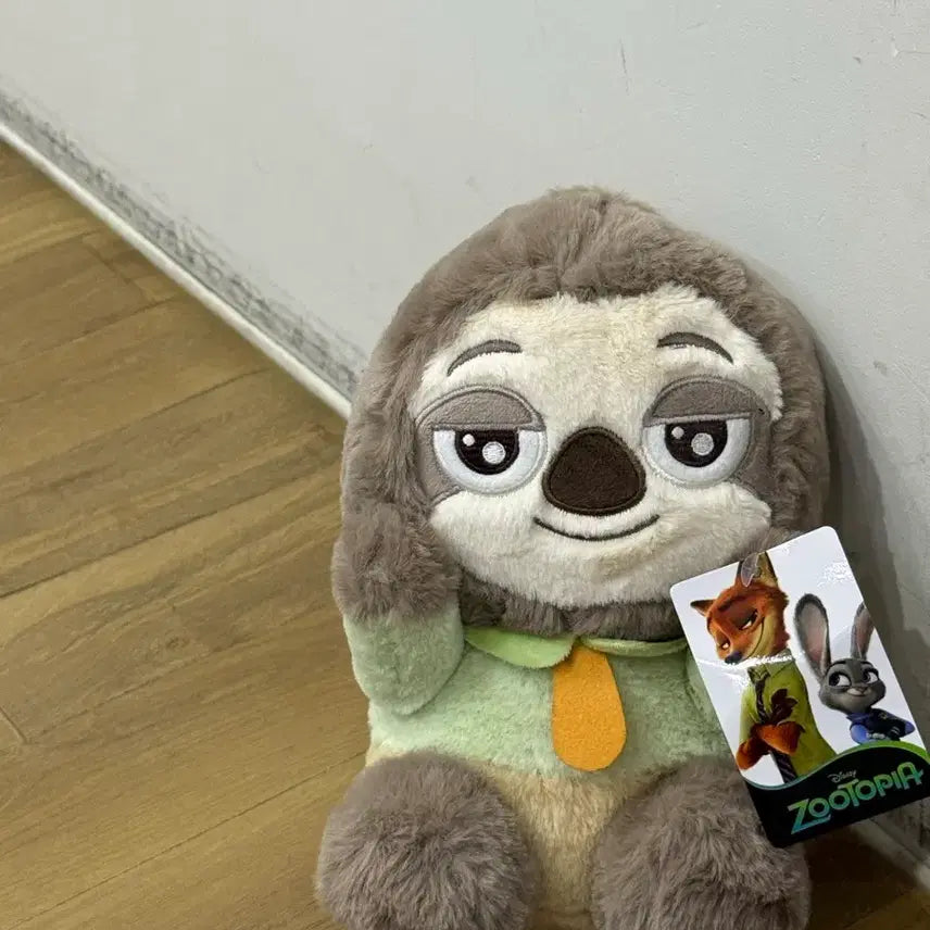 [BUNJANG] Zootopia Flash Sloth Plush / 주토피아 플래시 나무늘보 인형