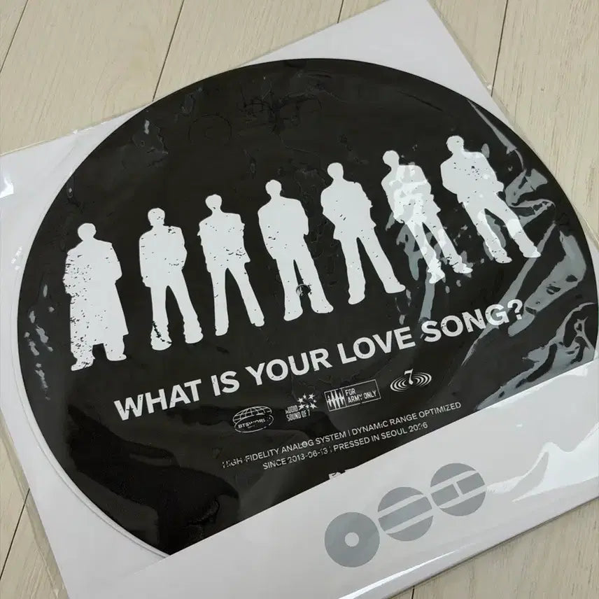 [BUNJANG] BTS LP Slipmat Set (2 Types) / [BTS] LP 슬립매트 SET (2종)