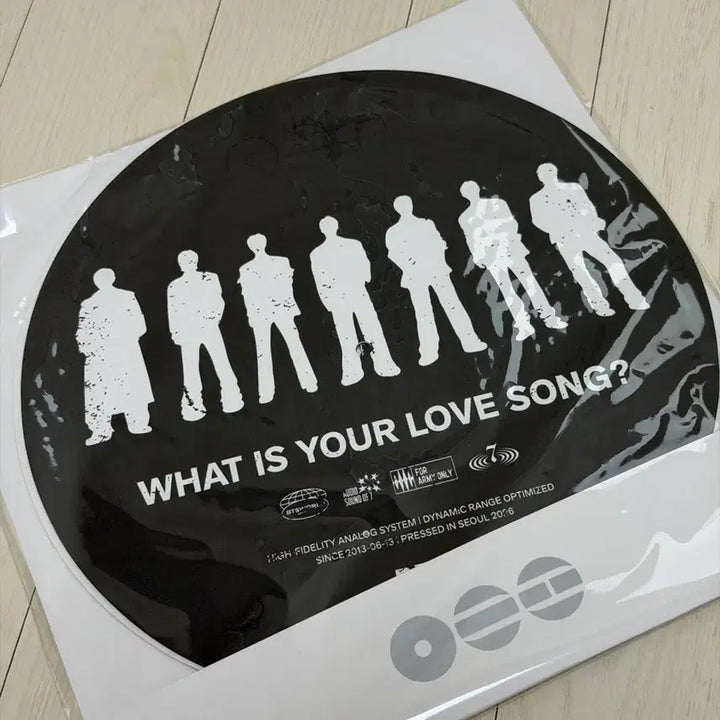 [BUNJANG] BTS LP Slipmat Set (2 Types) / [BTS] LP 슬립매트 SET (2종)