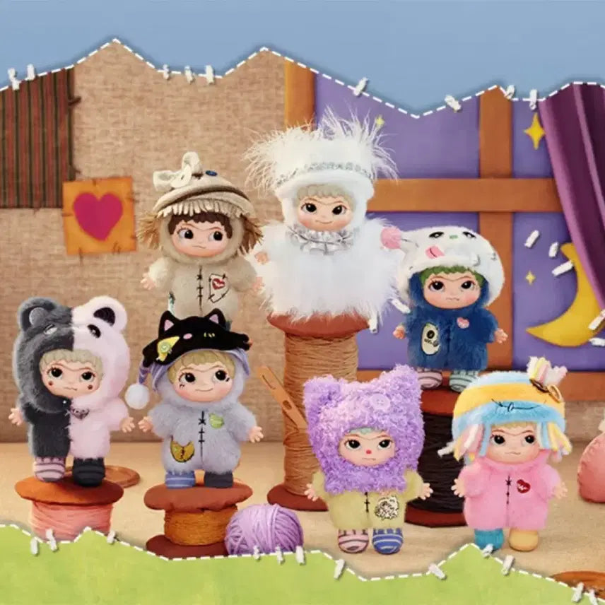 [BUNJANG] Wakuku Random Character Keychain (Sealed) / [미개봉] wakuku 랜덤 인형키링