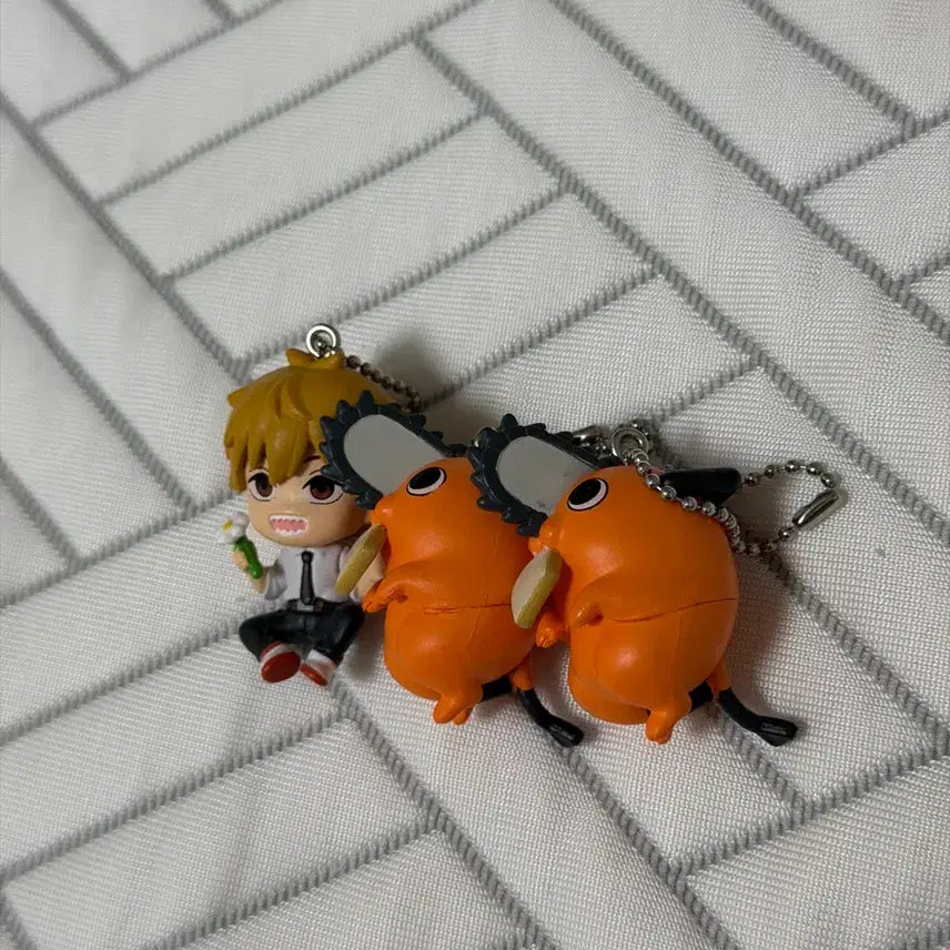 [BUNJANG] Chainsaw Man Gacha Figures (Denji &amp; Pochita) Bundle Set / 체인소맨 가챠