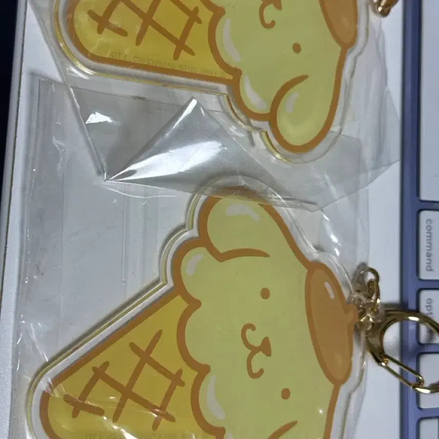 [BUNJANG] Pompompurin Ice Cream Charm / 폼폼푸린 아이스크림 키링