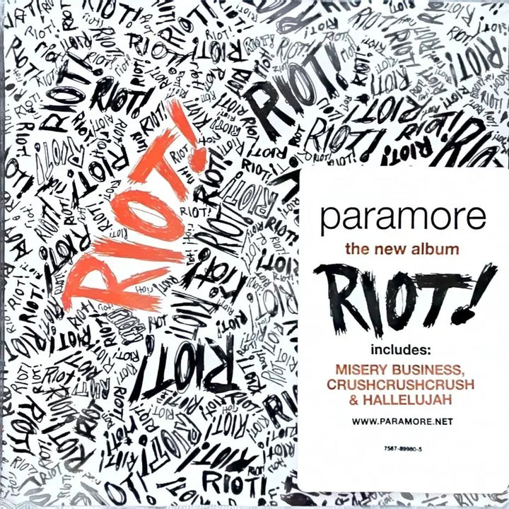 [BUNJANG] Paramore Riot! CD / 패러모어 앨범 RIOT! CD
