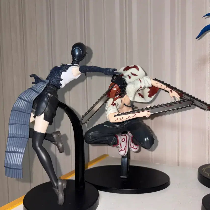 [BUNJANG] Chainsaw Man - Rêze &amp; Denji Figure Bundle (Box Not Included) / 체인소맨 레제 덴지 피규어 일괄 판매 (박스 미포함)