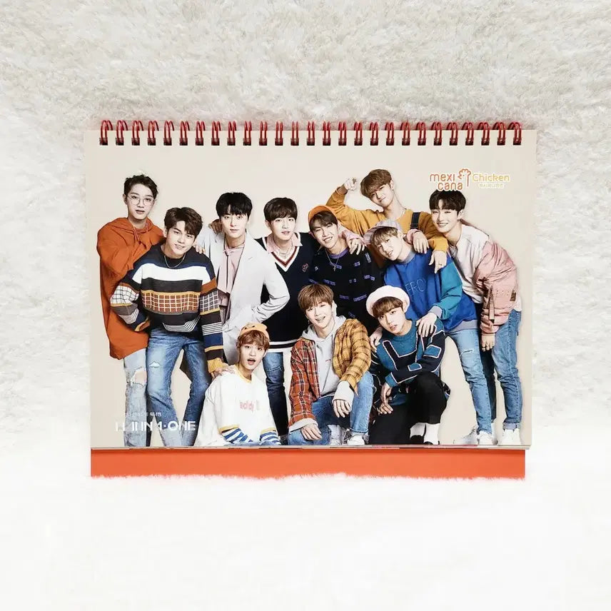 [BUNJANG] Wanna One 멕시카나치킨 Calendar / 워너원 멕시카나치킨 달력 박지훈 이대휘 황민현 박우진 옹성우 윤지성 배진영 김재환 강다니엘