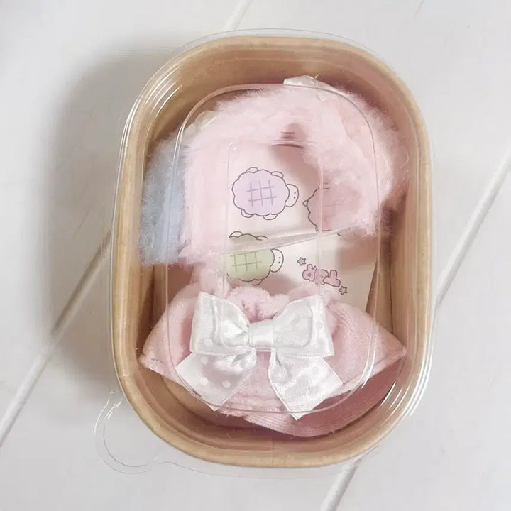 [BUNJANG] 5cm Rob Ear Dot 5g Plushie Clothes Nui Clothes / tor 5cm 롭이어 도트 5깅 인형 옷 누이옷