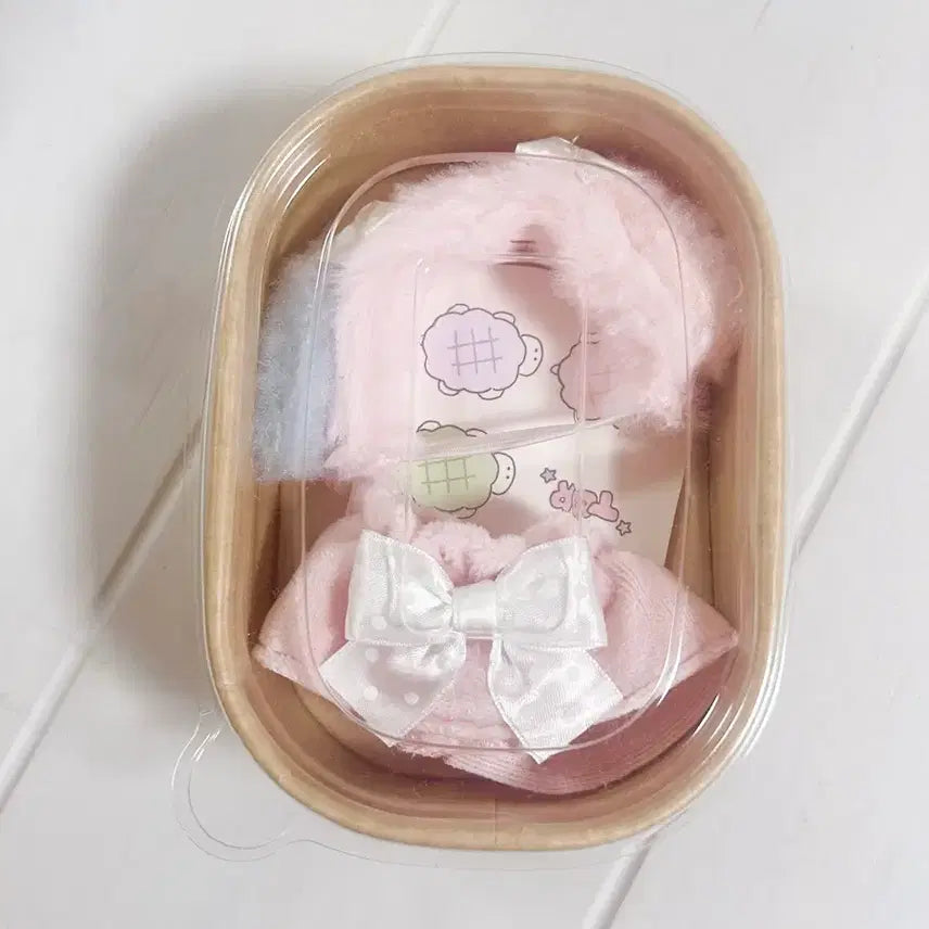 [BUNJANG] 5cm Rob Ear Dot 5g Plushie Clothes Nui Clothes / tor 5cm 롭이어 도트 5깅 인형 옷 누이옷