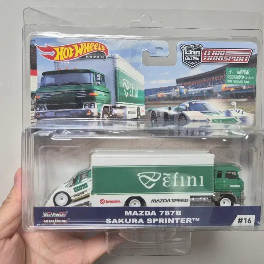 [BUNJANG] Hot Wheels Team Transport Mazda 787B Sakura Sprint / 핫휠 팀 트랜스포트 마쯔다 787B 사쿠라 스프린터