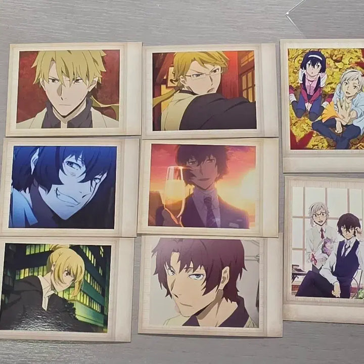 [BUNJANG] Bungo Stray Dogs Passepartout 8-Piece Bundle Set / 일괄) 문스독 파샤 8장