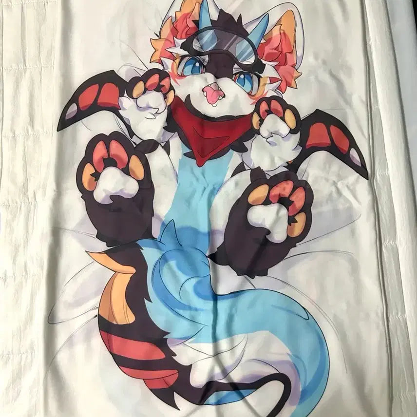 [BUNJANG] Furry Dakimakura Pillow Cover / 퍼리 베개 커버 다키마쿠라