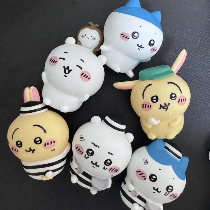[BUNJANG] Chiikawa Sofubi Figure Set (Kurimanju, Usagi, Hachiware) / 치이카와 소프비 피규어 쿠리만쥬 우사기 하치와레